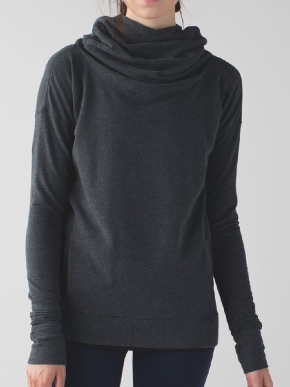 lululemon athletica Stress Less Hoodie - Heathered Dark Grey